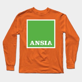 ANSIA Front/Back Long Sleeve T-Shirt